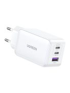 Ugreen CD244 65W USB-A / 2x USB-C GaN fast charger - white