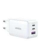 Ugreen CD244 65W USB-A / 2x USB-C GaN fast charger - white