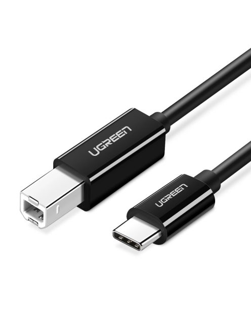 Ugreen US241 USB-C 2.0 - USB-B cable 1 m - black