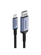 Baseus High Definition Series USB-C to DisplayPort 1.4 8K 60Hz Unidirectional Cable 2m - Black