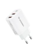 Wozinsky CWCUCW 30W USB-C / 2 x USB-A wall charger - white