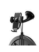 Joyroom JR-ZS259 mechanical car holder universal for phone on cockpit / window - black