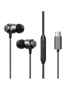 Joyroom JR-EC06 USB-C in-ear headphones - gray