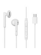 Joyroom JR-EC05 USB-C in-ear headphones - white