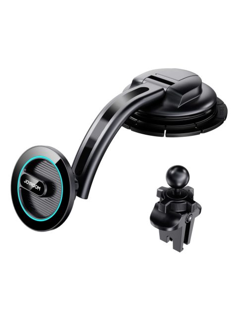 Joyroom magnetic car phone holder for cockpit, dashboard black (JR-ZS366)