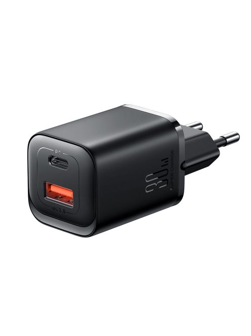 Joyroom JR-TCF08EU Speed ​​Series 30W PD/QC/AFC/FCP fast wall charger - black