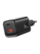 Joyroom JR-TCF08EU Speed ​​Series 30W PD/QC/AFC/FCP fast wall charger - black