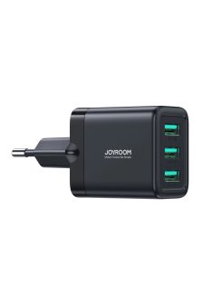 Joyroom JR-TCN02 3xUSB-A 17W 3.4A mains charger - black