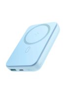 Joyroom JR-W020 20W 10000mAh MagSafe Powerbank + USB-A - USB-C 0.25m cable - light blue