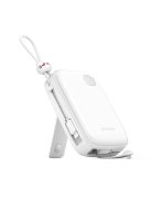 Powerbank Joyroom JR-L008 Plus Cutie Series 22.5W 20000mAh with stand + USB-A - USB-C cable - white