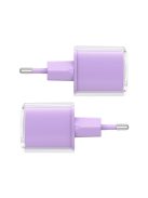 Acefast A53 PD 30W GaN USB-C charger with display - purple