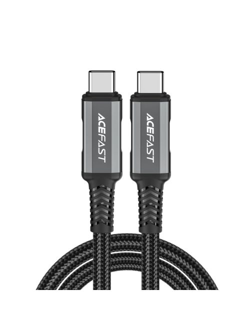 Acefast C1-09 USB-C / USB-C USB4 PD3.1 cable 5A 1m - gray-black