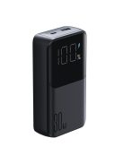 Joyroom JR-PBC07 20000mAh 30W mini power bank with USB-C and Lightning cables - black