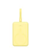 Baseus Magnetic Mini MagSafe 10000mAh 20W powerbank with built-in Lightning cable - yellow + Baseus Simple Series USB-C - USB-C 60W 0.3m cable