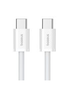 Baseus Superior Series ll USB-C - USB-C 30W 480Mb/s cable 1m - white