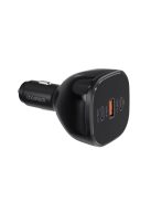 Choetech TC0024 car charger 160W 2x USB-C PD 3.1 1x USB-A - black