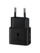 Samsung EP-T2510NBEGEU 25W SFC USB-C GaN wall charger - black