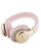 Guess Bluetooth on-ear headphones GUBH604GEMP pink/pink 4G Script