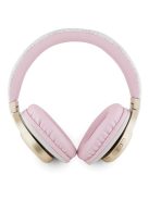 Guess Bluetooth on-ear headphones GUBH604GEMP pink/pink 4G Script