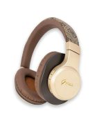 Guess Bluetooth on-ear headphones GUBH604GEMW brown/brown 4G Script