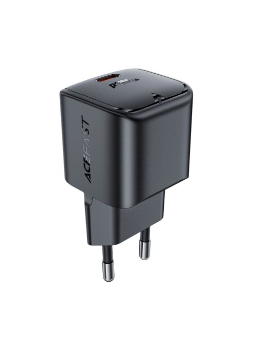 Acefast A77 Mini PD 30W GaN USB-C wall charger - black