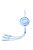 Joyroom Colorful Series S-A40 Cable Retractable 3in1 USB-A - USB-C / Lightning / Micro USB 1m - Blue