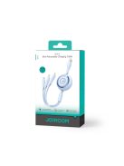 Joyroom Colorful Series S-A40 Cable Retractable 3in1 USB-A - USB-C / Lightning / Micro USB 1m - Blue