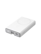 Powerbank Joyroom JR-PBM01 magnetic 10000mAh 20W with stand + Lightning cable - USB-C - white