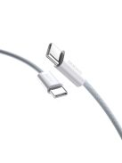 Dudao L6C USB-C - USB-C PD 30W cable 2m - light blue