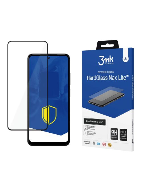 9H 3mk HardGlass Max Lite™ glass on Xiaomi Redmi Note 12s