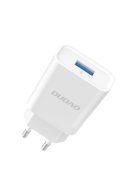 Dudao A4EU USB-A 2.1A wall charger - white