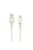 Dudao L7SM USB-A - micro USB cable 5A 1m - beige