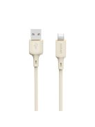 Dudao L7SL USB-A - Lightning 5A cable 1m - beige