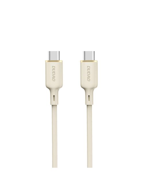 Dudao L7SCC USB-C - USB-C cable 100W 1m - beige