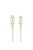 Dudao L7SCL USB-C - Lightning cable 30W 1m - beige