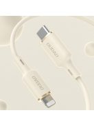 Dudao L7SCL USB-C - Lightning cable 30W 1m - beige