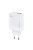 Dudao A65EU GaN network charger 2xUSB-A / 2xUSB-C PD 65W - white