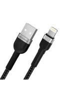 Wozinsky WNBAL1 USB-A / Lightning 2.4A cable 1 m - black