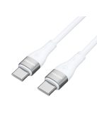 Wozinsky WSTCC1 USB-C / USB-C PD 65W cable 1 m long - white