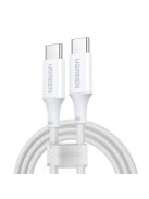 Ugreen US557 USB-C / USB-C PD cable 100W 1m - white