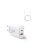 EU Joyroom JR-TCF05 20W USB-A USB-C charger + USB-C cable - white