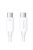 Baseus CB000068 USB-C - USB-C cable 240W PD 8K 60Hz 1m - white