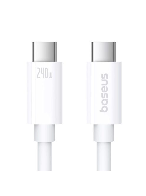 Baseus CB000068 USB-C - USB-C cable 240W PD 8K 60Hz 1m - white