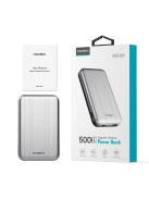 Choetech B655 mini wireless magnetic powerbank 5000mAh - silver