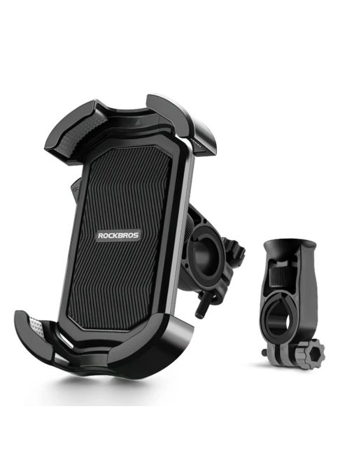 Rockbros 25210032001 phone holder for handlebar bike - black