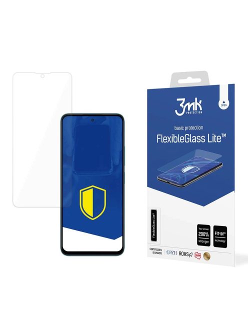 3mk FlexibleGlass Lite™ hybrid glass on Poco M6 Pro 5G