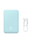 Baseus Magnetic Mini 20000 mAh 20W Powerbank - blue + USB-C / USB-C cable