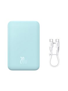   Baseus Magnetic Mini 20000 mAh 20W Powerbank - blue + USB-C / USB-C cable