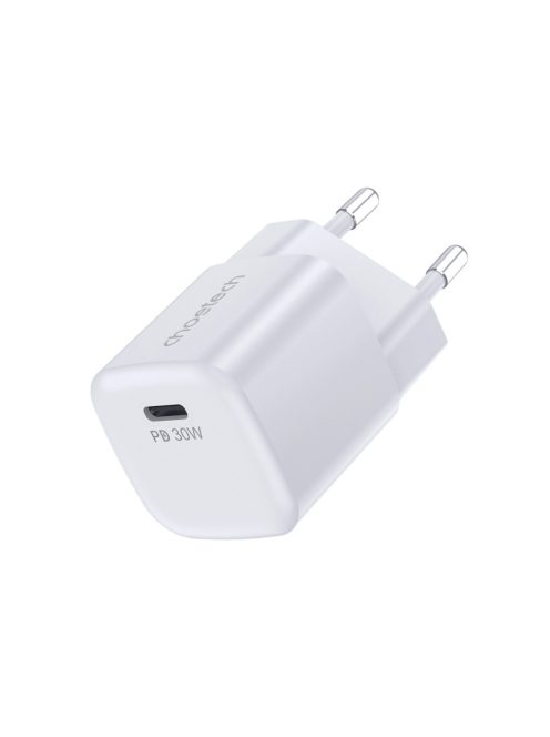 Choetech PD5007 USB-C PD 30W GaN wall charger - white