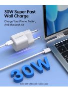 Choetech PD5007 USB-C PD 30W GaN wall charger - white